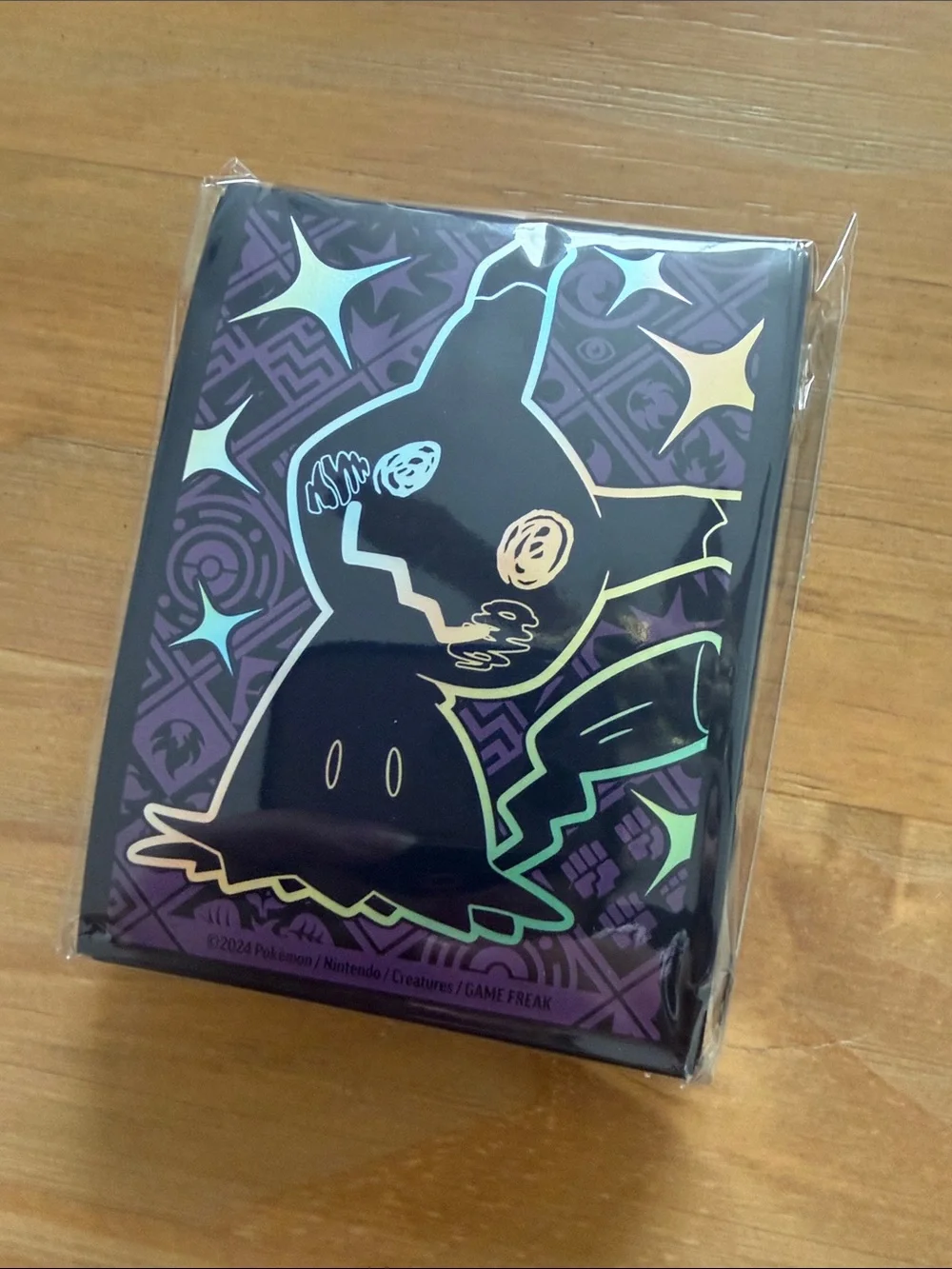 Mimikyu Holographic Card Sleeves Pokemon TCG 65X Sealed 2024 Paldean Fates
